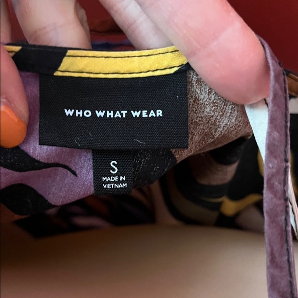 Like new Who What Wear Vibrant quarter length Sleeve Dress - Picture 2 of 16